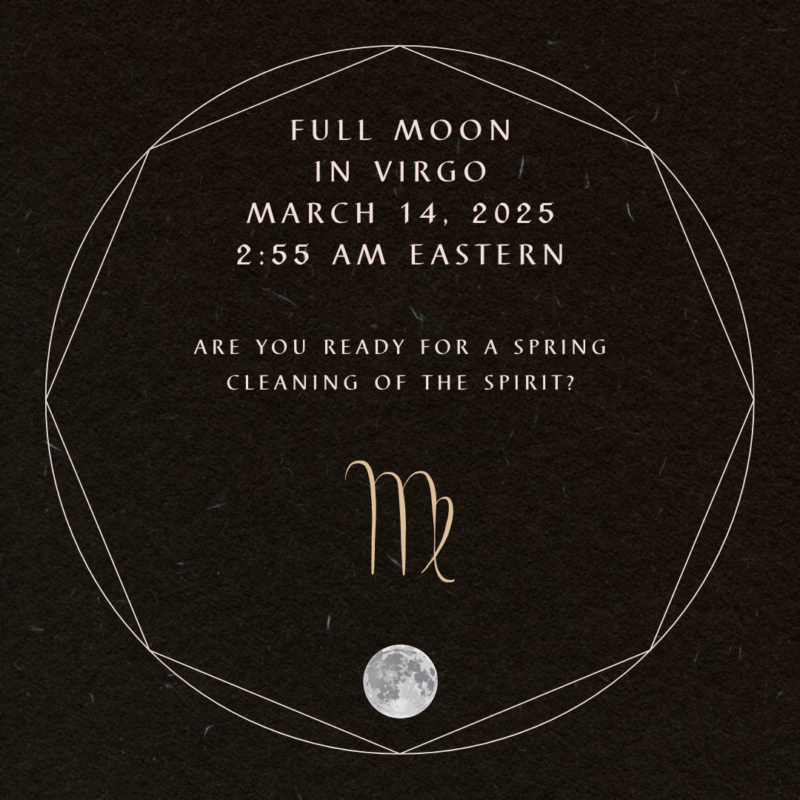 Full moon virgo